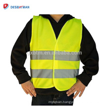 High Visibility Comfortable Reflective Breathable Safety Vests Construction Motorcycle Bike Traffic Running Emergency for Kids
